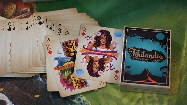 Tikilandia Playing Cards Printed by USPCC