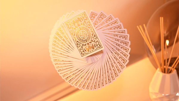 Naipes de lujo Regalia White Gold