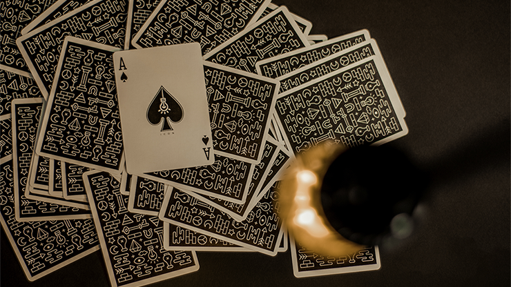 Deluxe ICON BLK Playing Cards by Pure Imagination Project