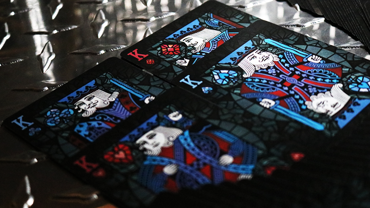 Bicycle Stained Glass Leviathan Playing Cards (Rare)