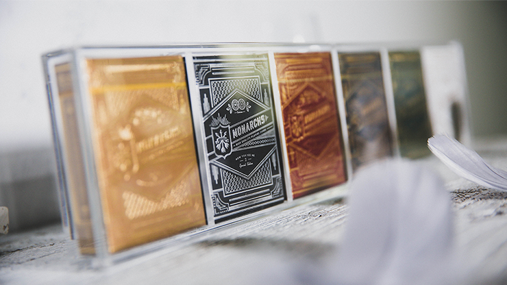 Estuche para 6 barajas Crystal Playing Card Display de TCC