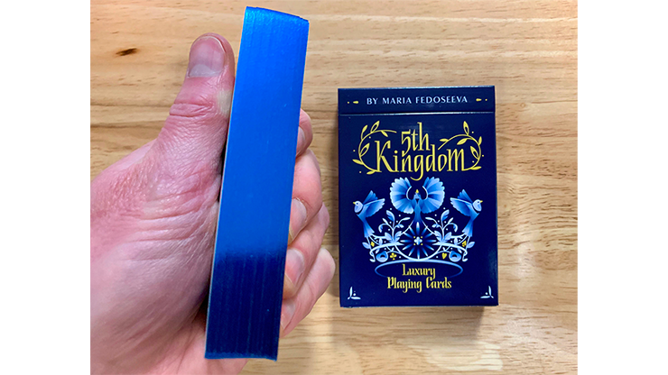 5th Kingdom Semi-Transformation (Player Edition Gilded Blue 2 Way) Playing Cards
