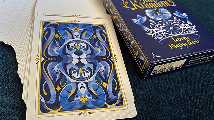 5th Kingdom Semi-Transformation (Player Edition Gilded Blue 2 Way) Playing Cards