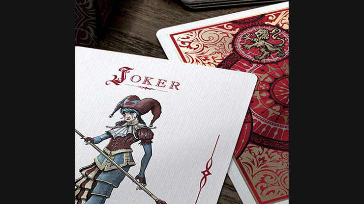 Sovereign STD Red Playing Cards by Jody Eklund