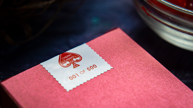 Naipes Cherry Casino House Deck (Reno Red) de Pure Imagination Projects