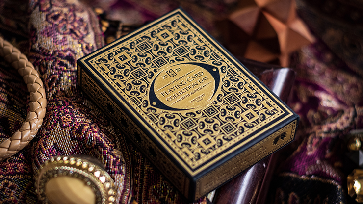 Gilded Limited Edition 2020 National Playing Card Deck Pandoras Box (Blue dot side) (Destruction) by Seasons Playing Card