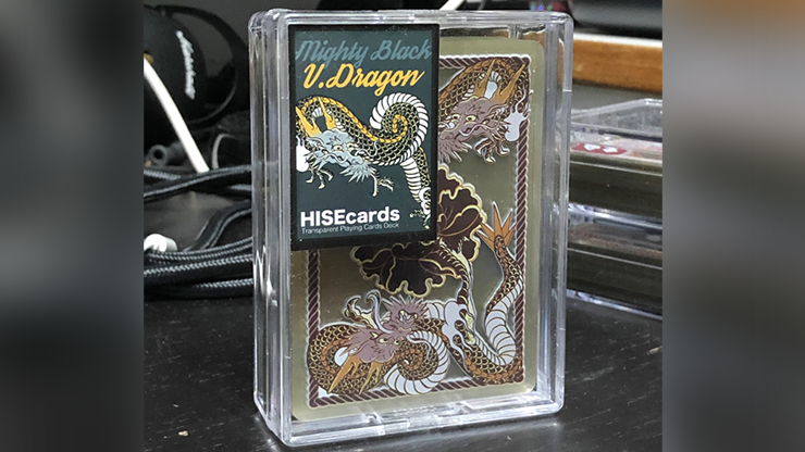 Dragon Transparent Playing Cards (Mighty Black)