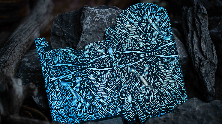 Naipes Atlantis Sink Edition de Riffle Shuffle