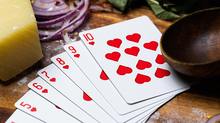 Juego de cartas The Royal Pizza Palace de Riffle Shuffle