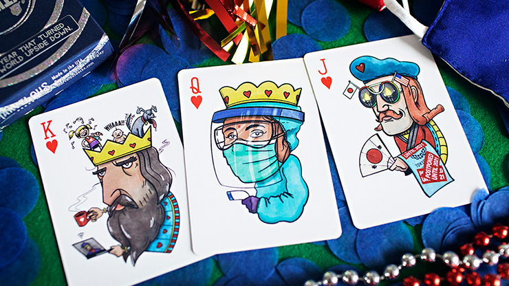 Marvelous Red Twenty Twenty Playing Cards