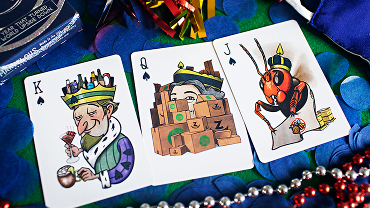 Marvelous Red Twenty Twenty Playing Cards