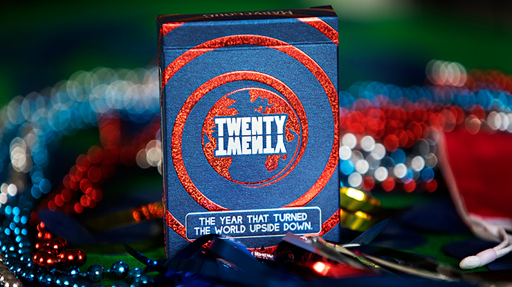 Marvelous Red Twenty Twenty Playing Cards