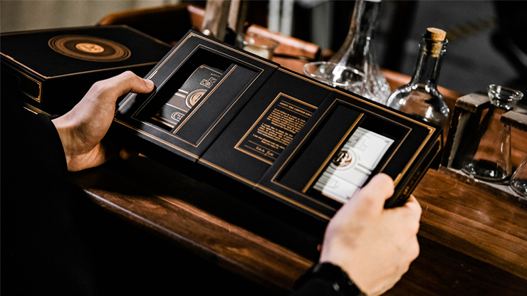 Card College The Deluxe Elegant Box Set Gilded (Black) by Roberto Giobbi and TCC Presents