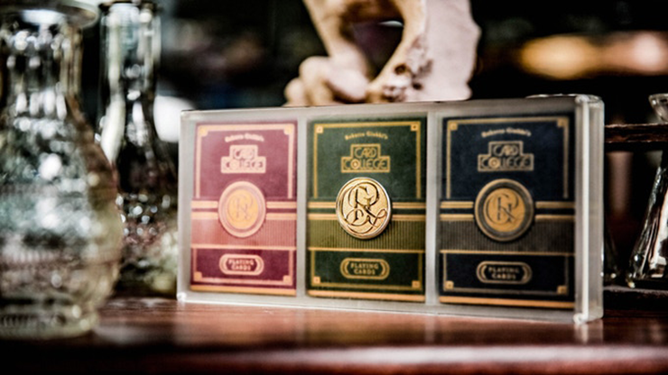 Card College Luxury Acrylic Box Set by Roberto Giobbi (Rare)
