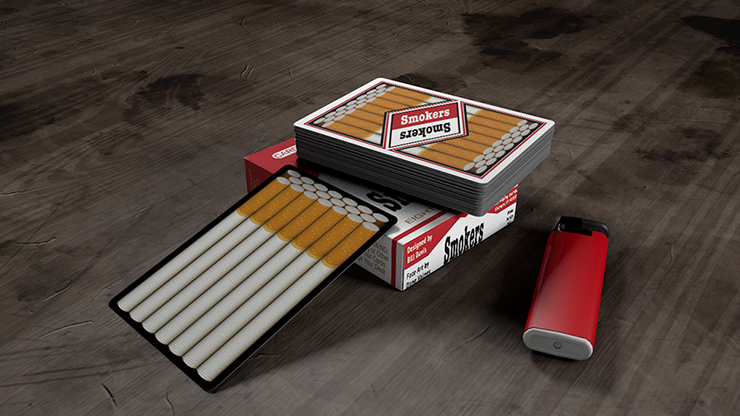 Naipes para fumadores de Bill Davis