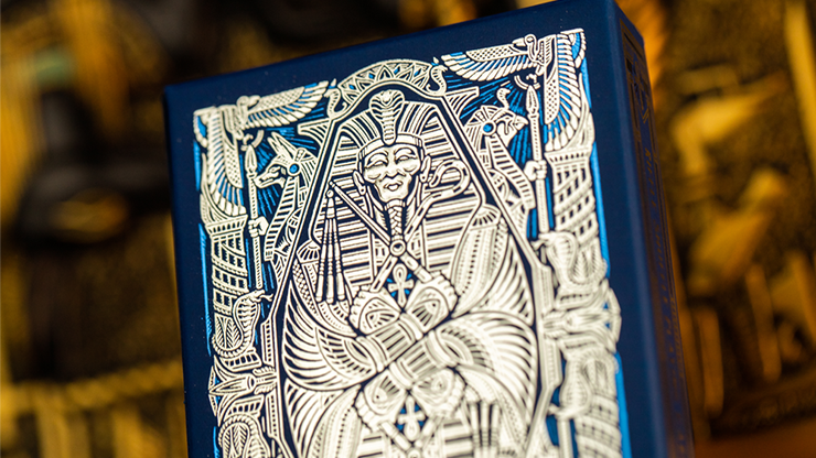 Dioses de Egipto (azul) Naipes de Divine Playing Cards