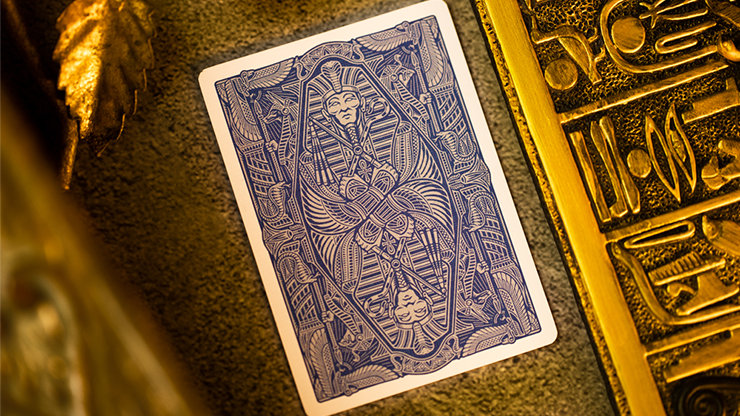 Dioses de Egipto (azul) Naipes de Divine Playing Cards