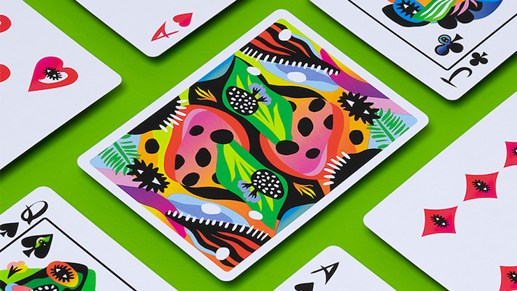 2021 Summer Collection: Jungle Gilded Playing Cards by CardCutz