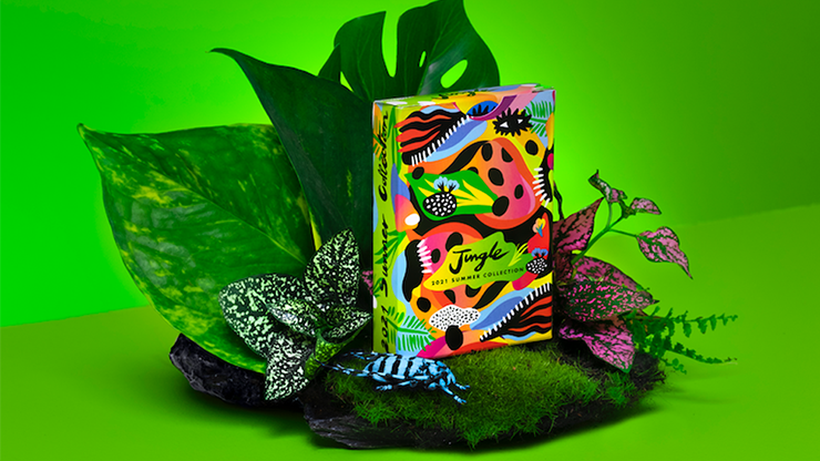 2021 Summer Collection: Jungle Gilded Playing Cards by CardCutz