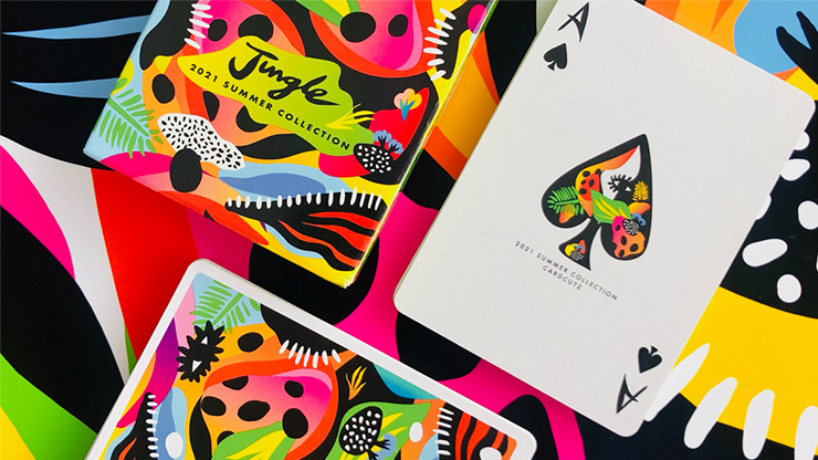 2021 Summer Collection: Jungle Gilded Playing Cards by CardCutz