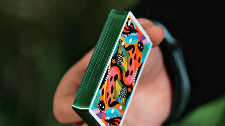 2021 Summer Collection: Jungle Gilded Playing Cards by CardCutz