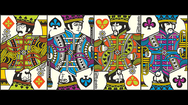 The Beatles (Naranja) Naipes de teoría11