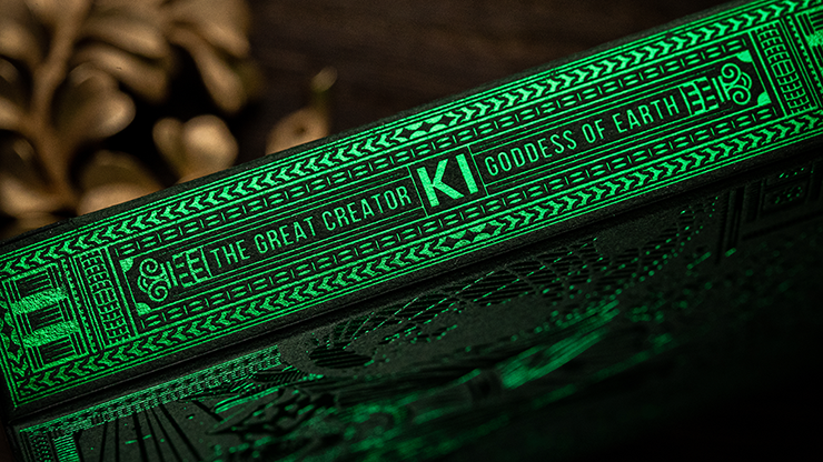 El gran creador: Naipes Earth Edition de Riffle Shuffle