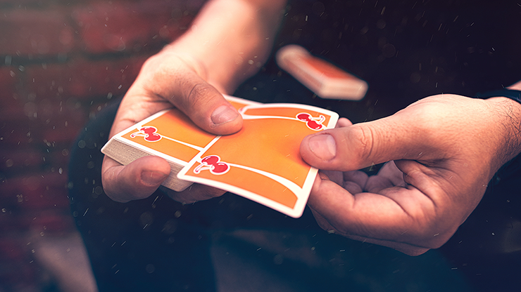 Cherry Casino Summerlin Sunset (naranja) Naipes de Pure Imagination Projects