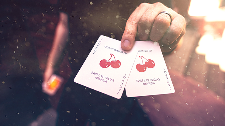 Cherry Casino Summerlin Sunset (naranja) Naipes de Pure Imagination Projects