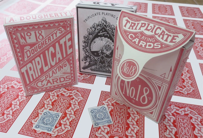 Authorized Restoration 1876 Triplicates Limited Red