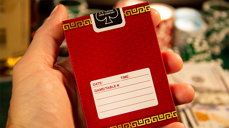 Naipes de casino de la suerte