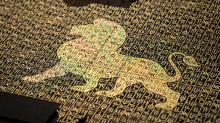 Naipes The Great Creator: Earth (Gold Foil) Edition de Riffle Shuffle