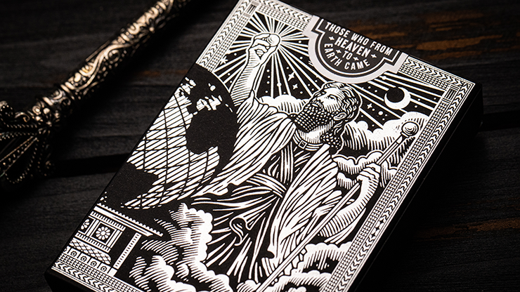 Naipes The Great Creator: Sky (Silver Foil) Edition de Riffle Shuffle