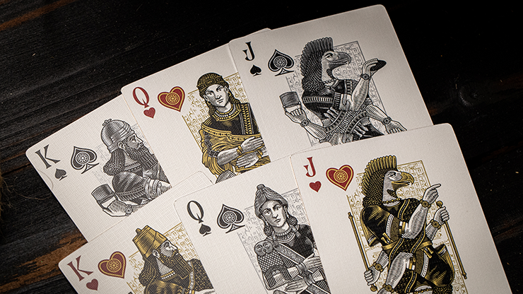 Naipes The Great Creator: Sky (Silver Foil) Edition de Riffle Shuffle