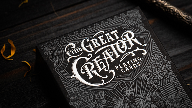 Naipes The Great Creator: Sky (Silver Foil) Edition de Riffle Shuffle