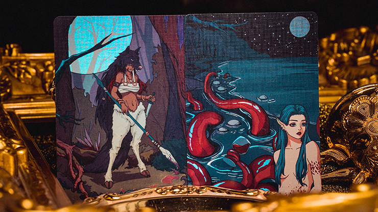 Naipes Wonder Journey (dorados)