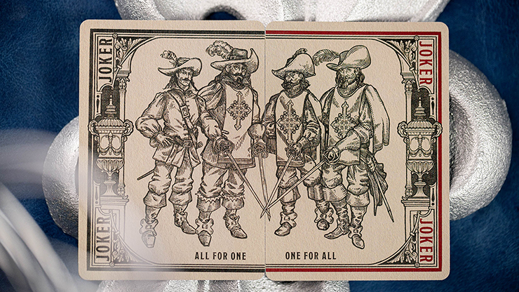 3 naipes mosquetero de Kings Wild Project