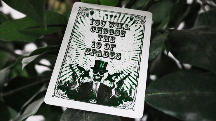 Baraja Karnival Assassin (verde) de Big Blind Media