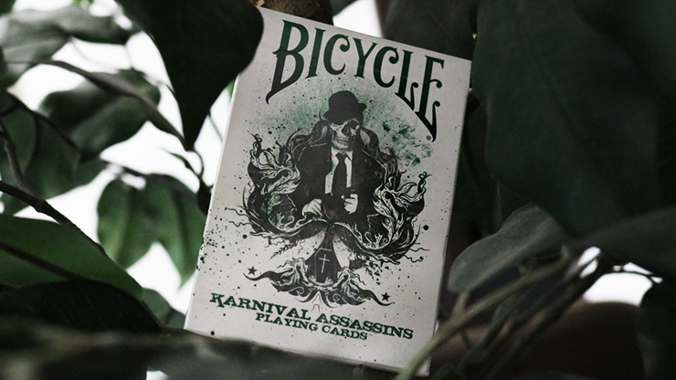 Baraja Karnival Assassin (verde) de Big Blind Media