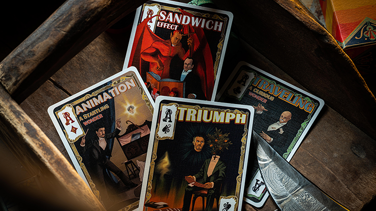 Los Magos Naipes, Juego de Cartas y Puzzle