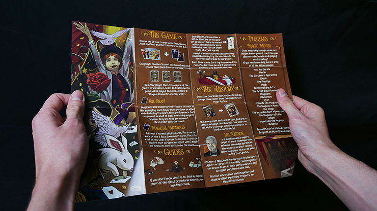 Los Magos Naipes, Juego de Cartas y Puzzle