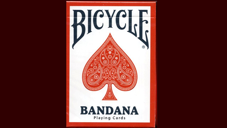Pañuelo de bicicleta (rojo) Naipes