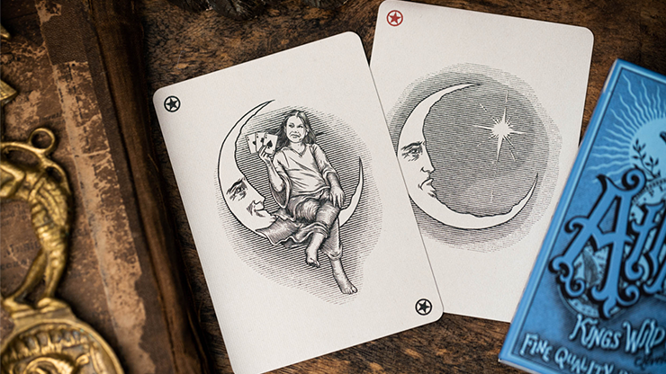 Naipes estándar Atlantis de Kings Wild Project