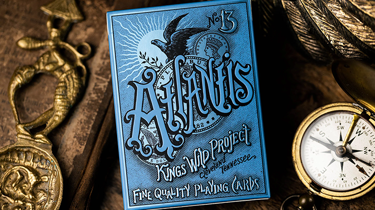 Naipes estándar Atlantis de Kings Wild Project