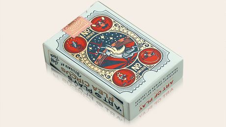 Flea Circus Playing Cards by Art of Play  (Mini size deck)