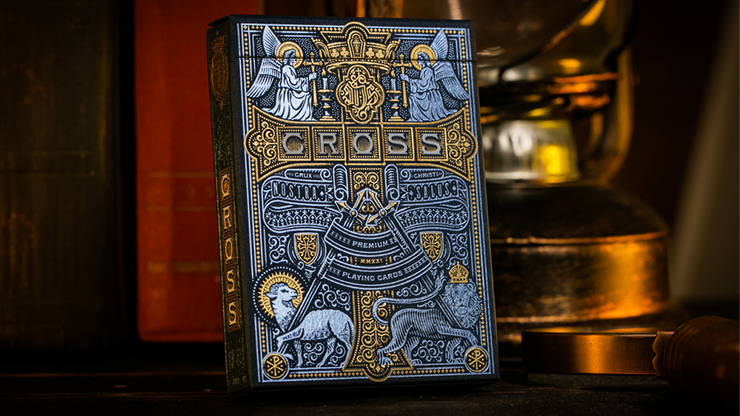 Naipes The Cross (Admiral Angels) de Peter Voth x Riffle Shuffle
