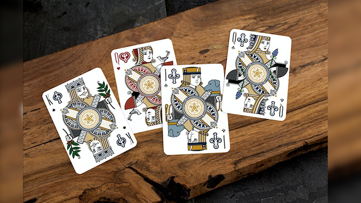 Naipes No. 4 St. James Texas (blanco)