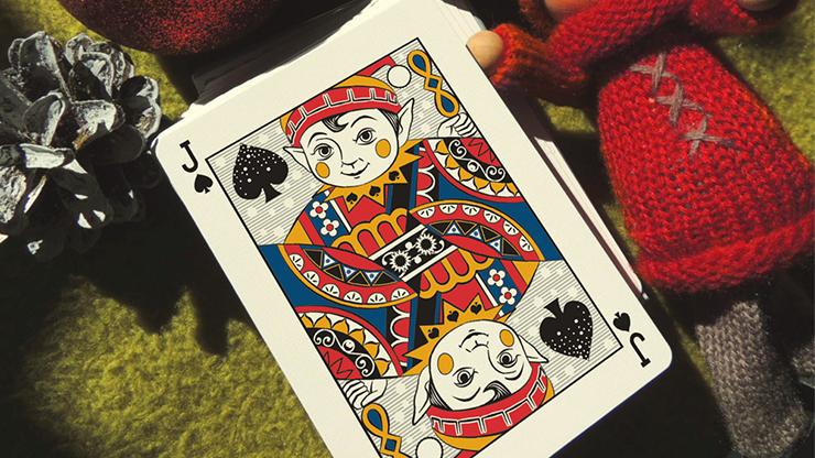 Bicycle Snowman (Blue) Playing Cards (Rare) - Christmas