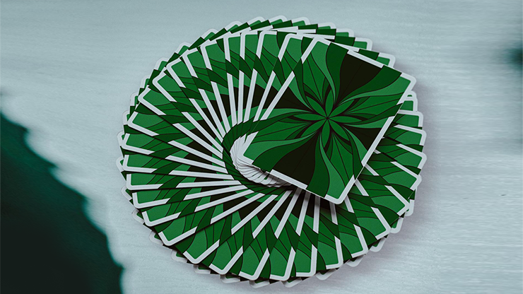 Naipes Green Wave de Galaxy Playing Cards