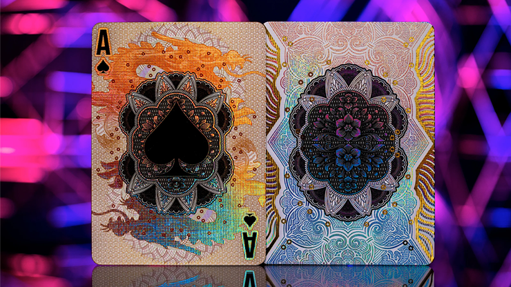 Naipes chinos de curso legal de Kings Wild